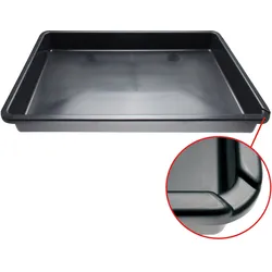 BGS Mehrzweckwanne mit Ausgießer | schwarz | 50 l