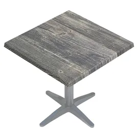 GGM Möbel Jamaika Bistro Tischplatte 60 x 60 x 0 cm Rustikales Kiefer