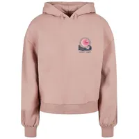 mc clothes Sunset Charm Oversized Kapuzenpullover - Dusk Rose - 3XL