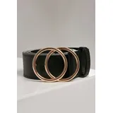 URBAN CLASSICS Ring Buckle Belt - Schwarz