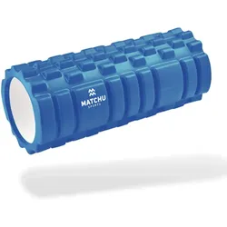 Faszienrolle 33 cm - Massagerolle - Foam Roller 3 in 1 - Blau BLAU 33 CM