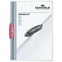 Durable Klemmhefter Swingclip A4 Purpur Rot