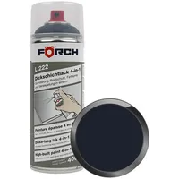 Förch L222 Dickschichtlack RAL 5004 Schwarzblau 0,8 l