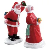 Lemax - Under The Mistletoe Set of 2