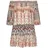 Buffalo Tunikakleid Damen creme-bedruckt Gr.32/34