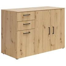 mömax Kommode 120 x 83 x 52 cm Eiche Artisan