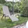 Siena Garden Bito Kippliege 139 x 72 x 118 cm hellgrau