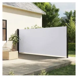 vidaXL Seitenmarkise 180 x 300 cm Weiß Polyester