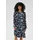 Kaffe Kleid Blusenkleid Schwarz/Weiß 46