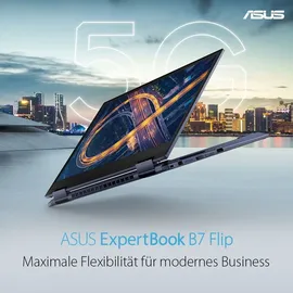 Asus ExpertBook B7 B7402FBA-L90878X 14'' Intel Core i5-1240P 16 GB RAM 512 GB SSD Intel Iris Xe Graphics Win 10 Pro Schwarz