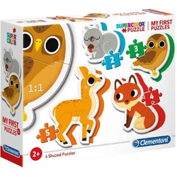 Puzzle Waldtiere (Kinderpuzzle), 19 Puzzleteile