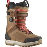 SALOMON ECHO LACE SJ BOA Boot 2025 tobacco brown/black/hot coral - 42,5