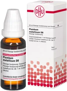 Plumbum Metallicum D 8 Dilution 20 ml