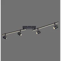 Paul Neuhaus Barik 4-flammig 120 cm schwarz