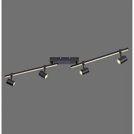 Paul Neuhaus Barik 4-flammig 120 cm schwarz