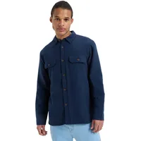 QUIKSILVER Husson Langarmhemd - Dark navy), - L