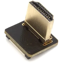 HDMI Typ A Stecker, nach oben gewinkelt, für DIY HDMI Kabel