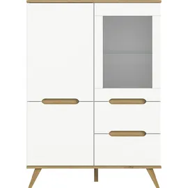 Home Affaire Highboard 100 x 140 x 40 cm Weiß