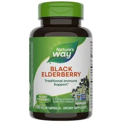 Nature's Way Black Elderberry (100 Kapseln)