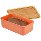 bremermann Brotkasten Bambus Rotbraun