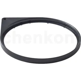 HAILO Mantelring oben 1090289 schwarz Compact-Box und Mono Abfallsamml - Schwarz