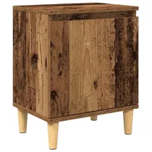 vidaXL Nachtschrank Alter Holz 40 x 30 x 50 cm Braun