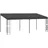 vidaXL Wand-Pavillon 3 x 6 m Anthrazit