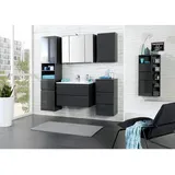 Held Badezimmer Cardiff ca. 80 cm Grau mit LED