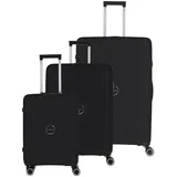 Travelite Orbita Koffer-Set 3-tlg. schwarz