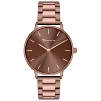 TAMARIS Quarzuhr in Braun-Roségold