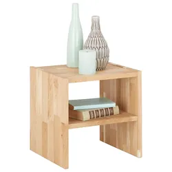 Nachtkästchen aus Eiche massiv