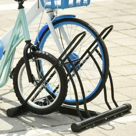Homcom Fahrradständer Metall schwarz