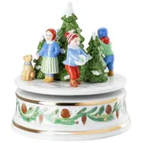 Hutschenreuther Weihnachten 2025 Spieluhr gross XXL; 16 cm/Ø Weihnachtsspiele limitiert auf 499 Stück