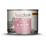 Venandi Animal Kitten Huhn mit Lachsöl 12 x 200 g