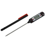 Cyrank Digitales Fleischthermometer, Digitales Fleischthermometer Mit Sonde Digitale Thermometersonde Elektronisches Küchengrill-Lebensmittel-Fleischtemperaturmessgerät