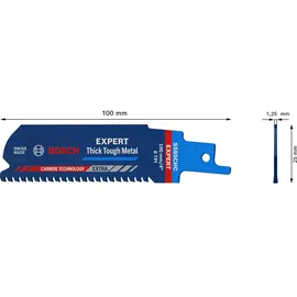 Bosch S 555 CHC Säbelsägeblatt 1 Stück 100 mm