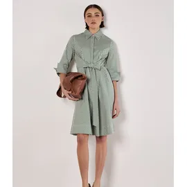 Apricot Minikleid gestreift Grün 36