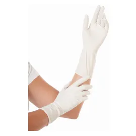 Franz Mensch Hygostar Safe Long Nitrilhandschuhe weiß, | 100 Stück