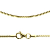 Firetti Collierkettchen »Schmuck Geschenk Gold 333 Halsschmuck Halskette Goldkette Schlangen«, 84861519-50 gelbgoldfarben