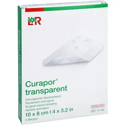 Curapor transparent Wundverband steril 10x8cm