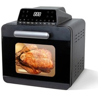 3-In-1 Heißluftfritteuse 14L Airfryer Mini Backofen Fritteuse mit Touch-LCD-Anzeige