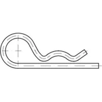 Hörger & Geßler DIN 11024-E Federstecker A 2 DrahtØ