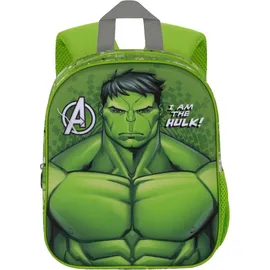 Marvel Karactermania - Plecak 3D Rucksack, Grün, 25 x 30 cm, Kapazität 7 L