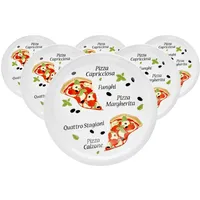 Bormioli Rocco Margherita Pizzateller, Teller, Mehrfarbig