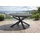 Destiny ARONA Gartentisch Ø 145/199 x 75 cm Anthrazit