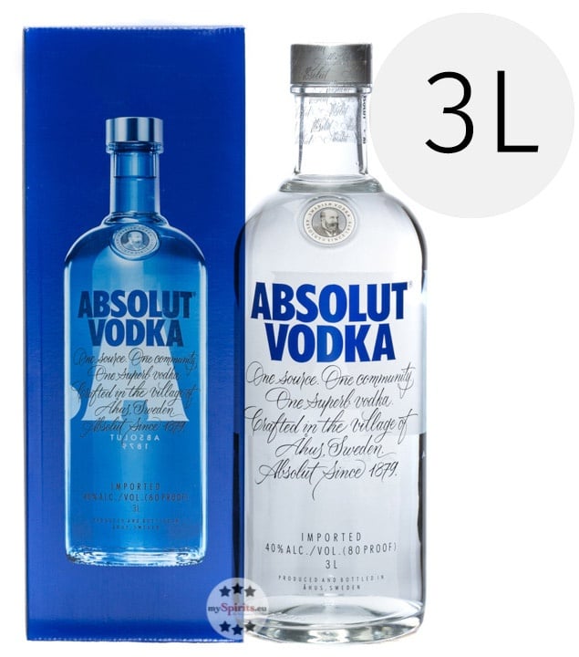 Absolut Vodka 3L