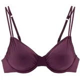 LASCANA Bikini-Top Damen Rot 40 Cup C