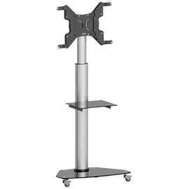 SpeaKa Professional SP-TVC-500 TV-Rollwagen 94,0 cm (37) - 203,2 cm Grau/Glas