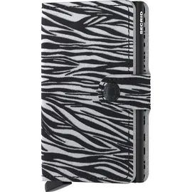 Secrid Miniwallet Zebra Unisex Geldbörse grau
