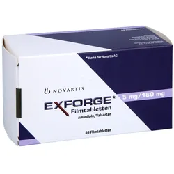 Exforge 5 Mg/160 mg Filmtabletten 56 St